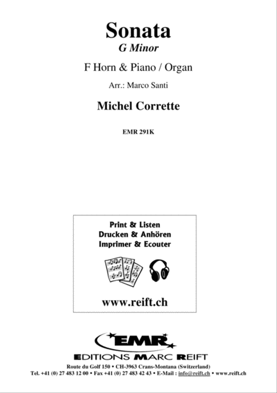 Sonata Horn scores gallery preview page 2