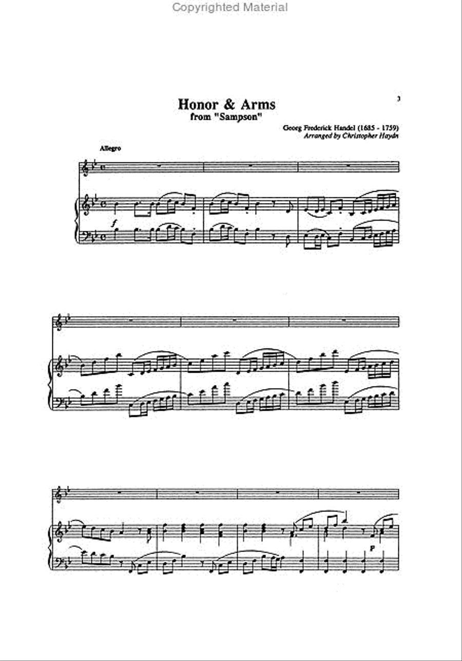 Belwin Master Solos (Alto Saxophone), Volume 1 Alto Saxophone scores gallery preview page 2