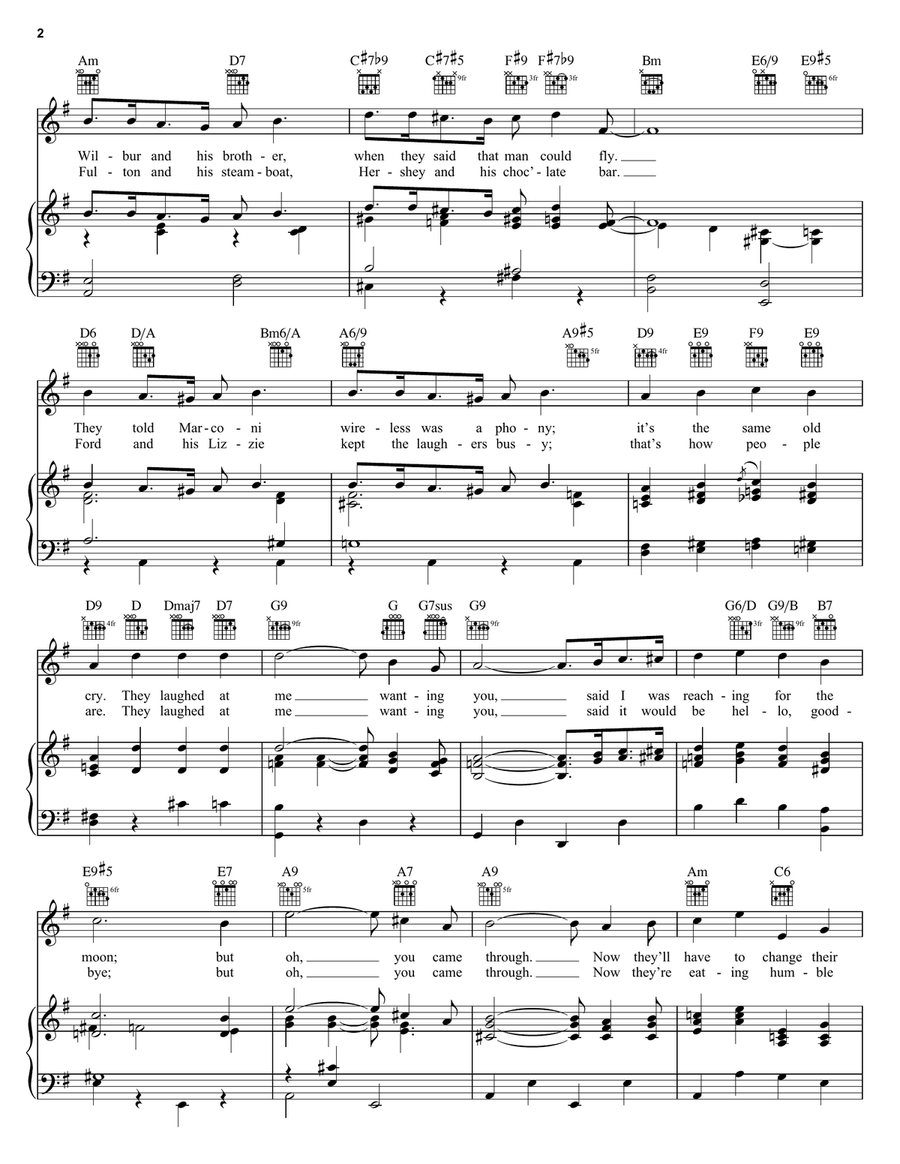 They All Laughed Guitar scores gallery preview page 2