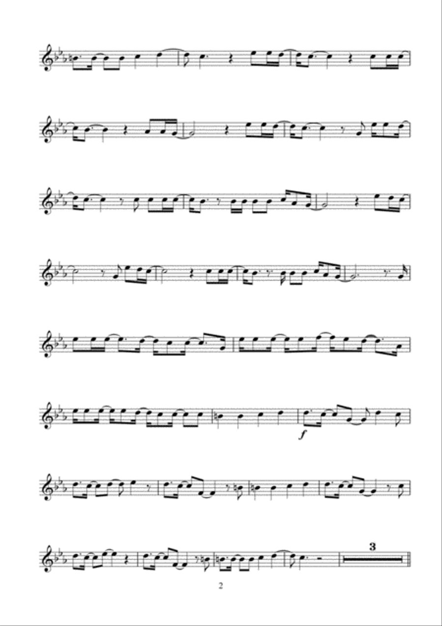 Mi Chico Latino Flute Solo scores gallery preview page 2