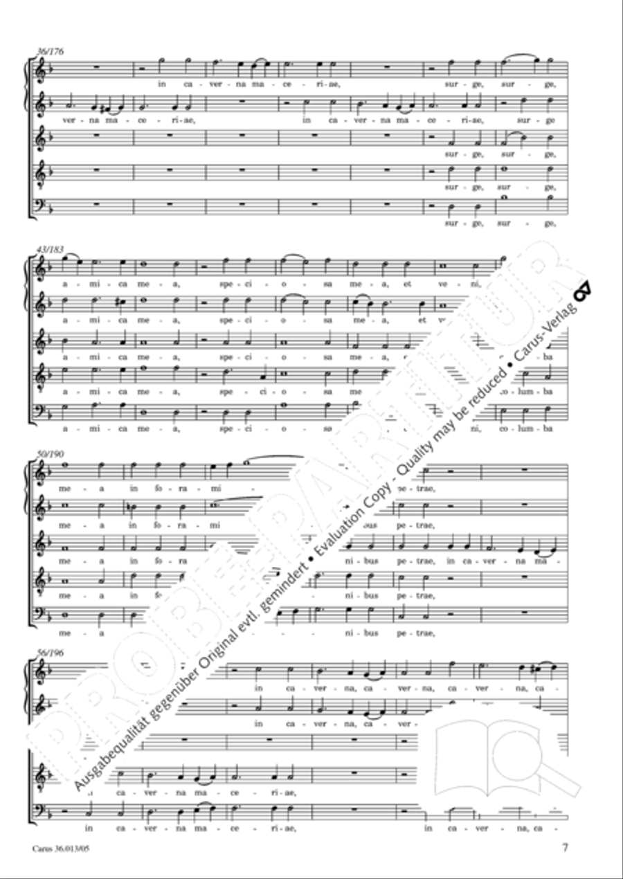 Membra Jesu nostri SSATB scores gallery preview page 8