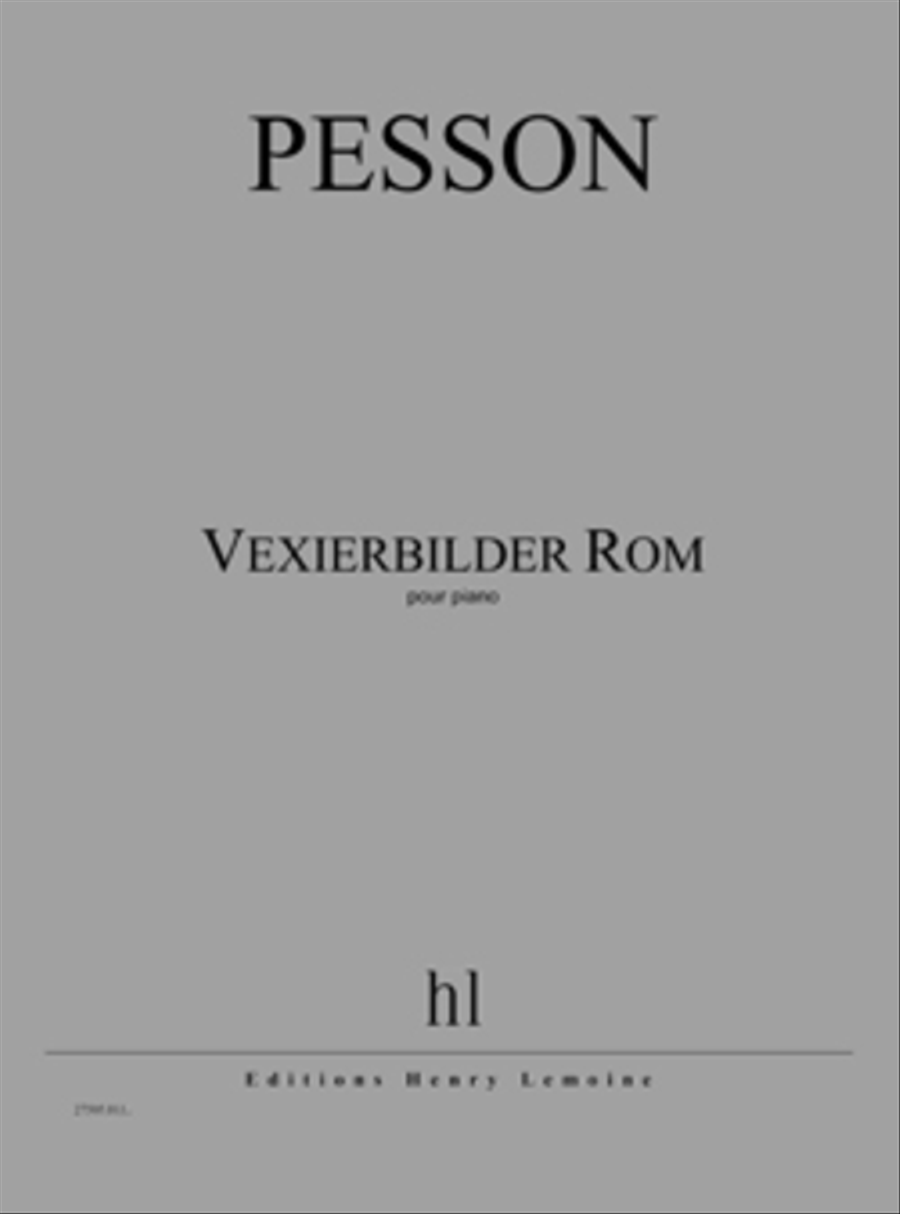 Vexierbilder Rom Vexierbilder Rom Piano Solo scores gallery preview page 1