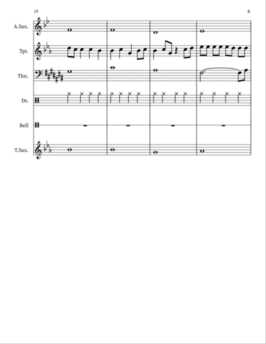Rude Rude Small Ensemble scores gallery preview page 6