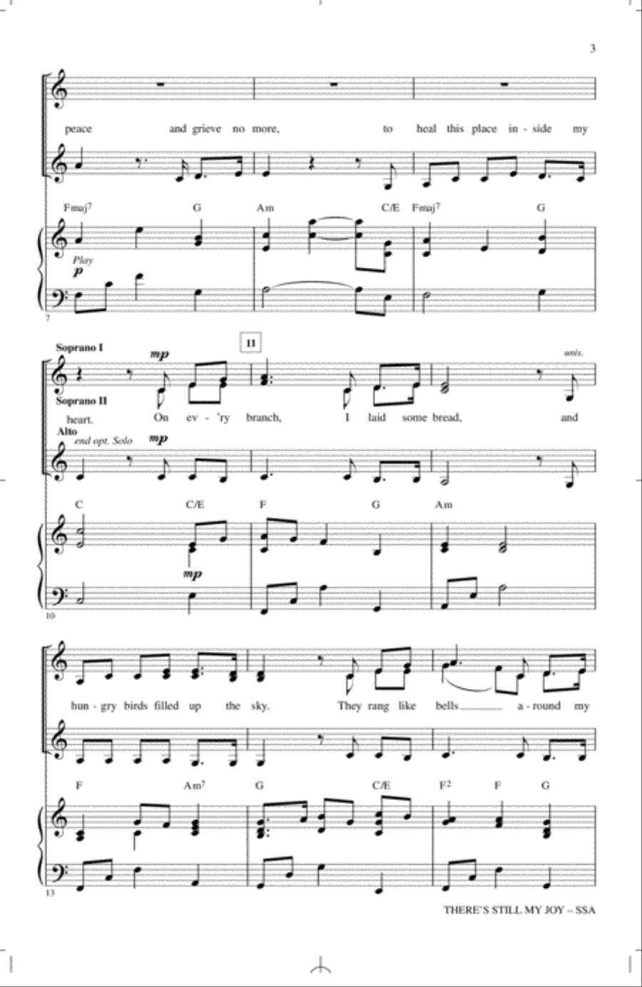There's Still My Joy SSA scores gallery preview page 2