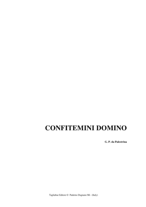 CONFITEMINI DOMINO - Palestrina - Arr. For SSAA Choir