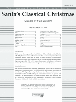 Santa's Classical Christmas: Score