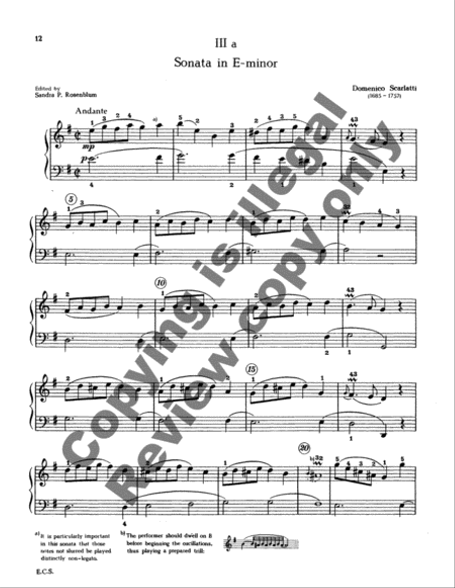 Five Pairs of Sonatas Five Pairs of Sonatas Harpsichord scores gallery preview page 9