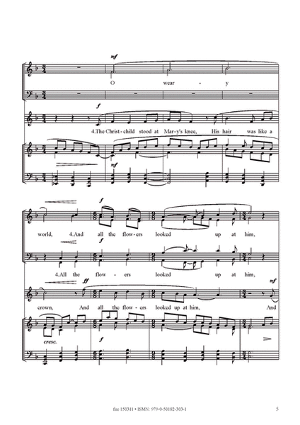Three Carols (choir score)