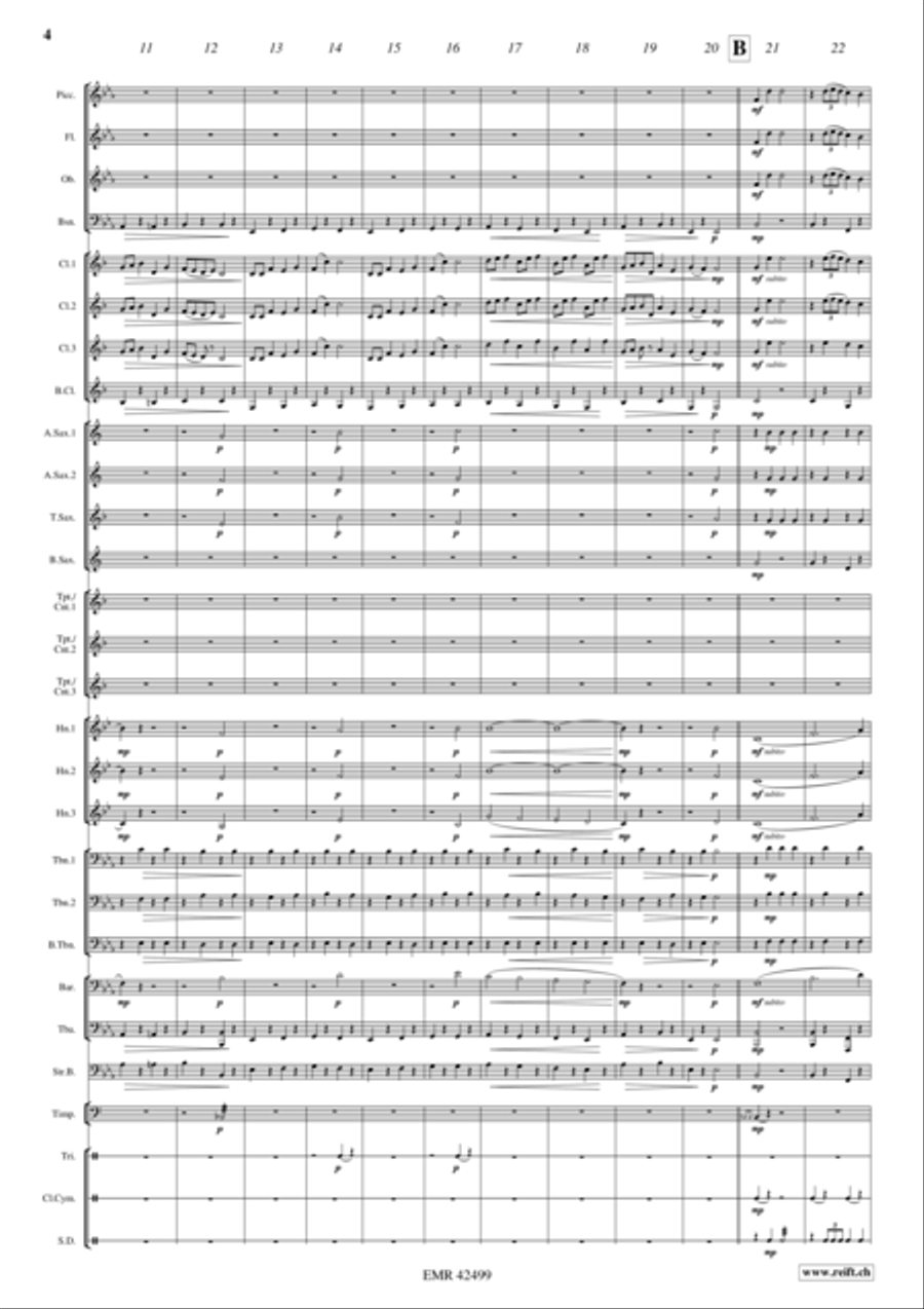 Frais Minois Concert Band scores gallery preview page 4