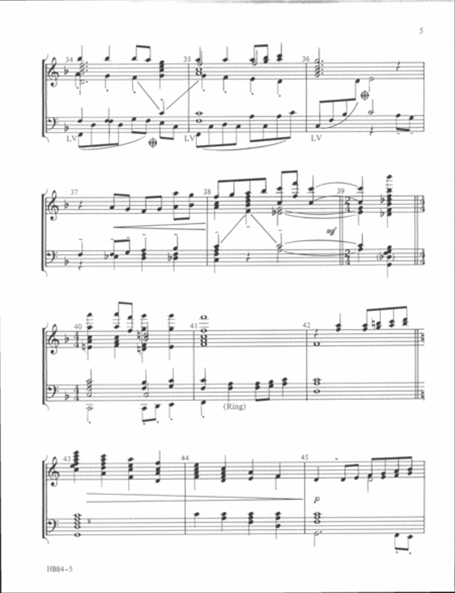 On Jordan's Stormy Banks - Kinyon 5-Octaves scores gallery preview page 5