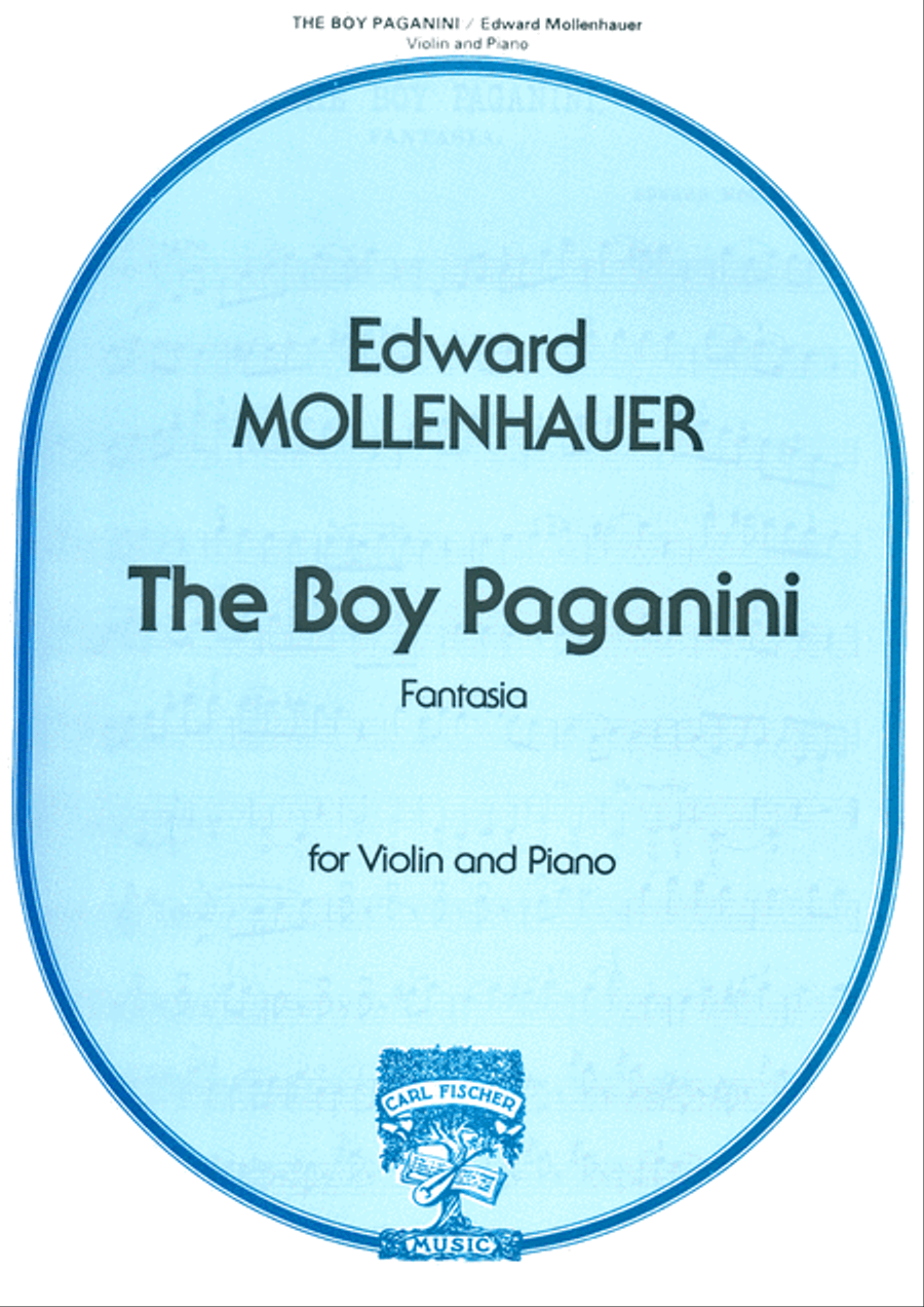 The Boy Paganini Violin Solo scores gallery preview page 1