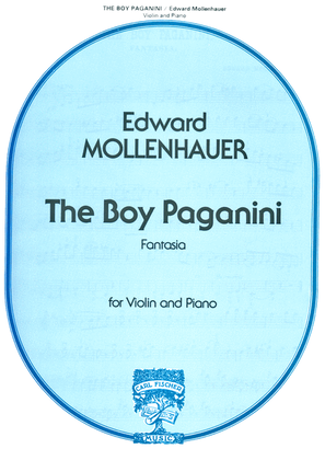 Book cover for The Boy Paganini