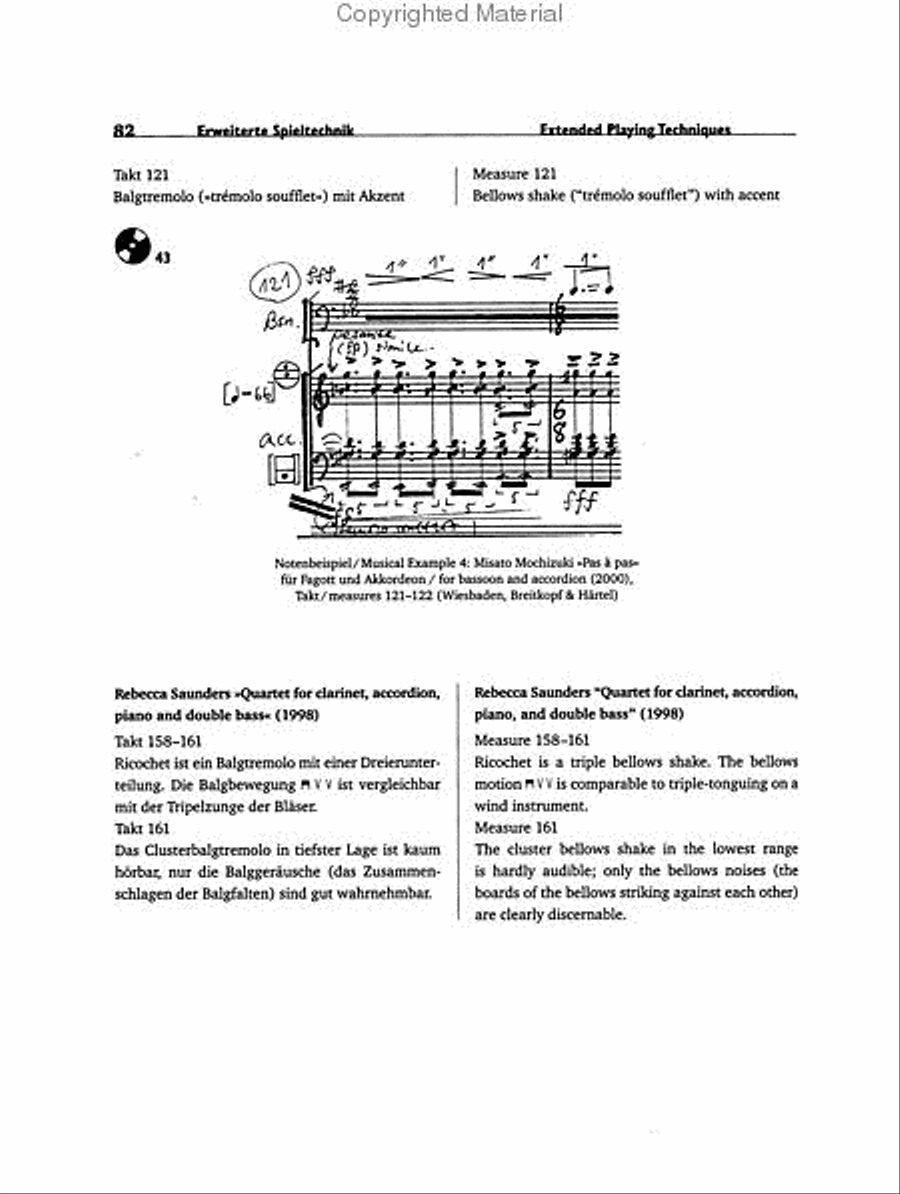 The Techniques of Accordion Playing Accordion scores gallery preview page 4
