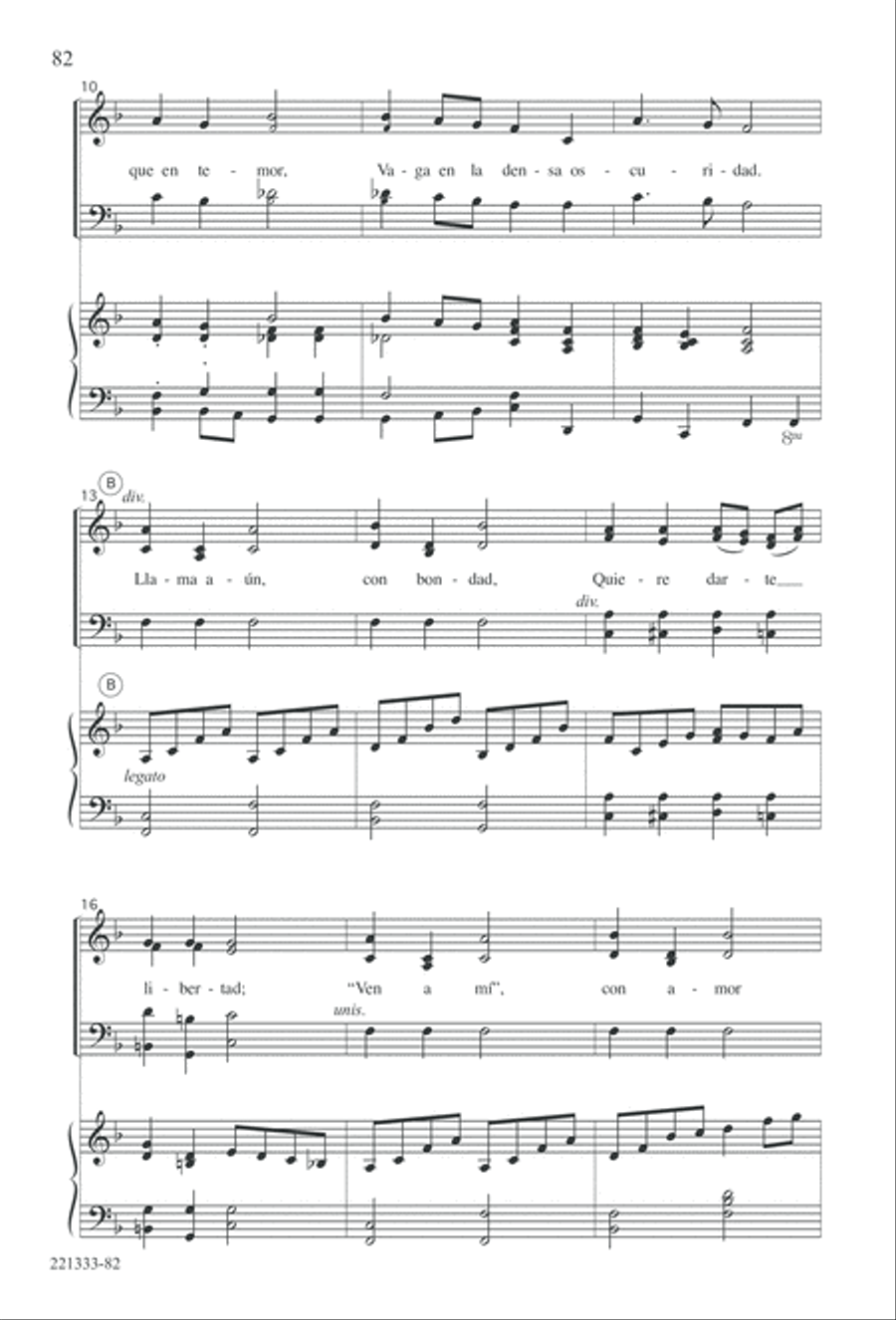 Siervos de Jesus Siervos de Jesus 4-Part scores gallery preview page 86