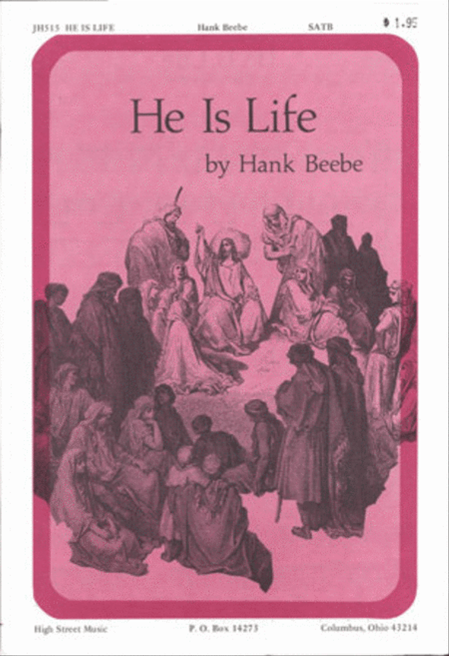 He Is Life 4-Part scores gallery preview page 1