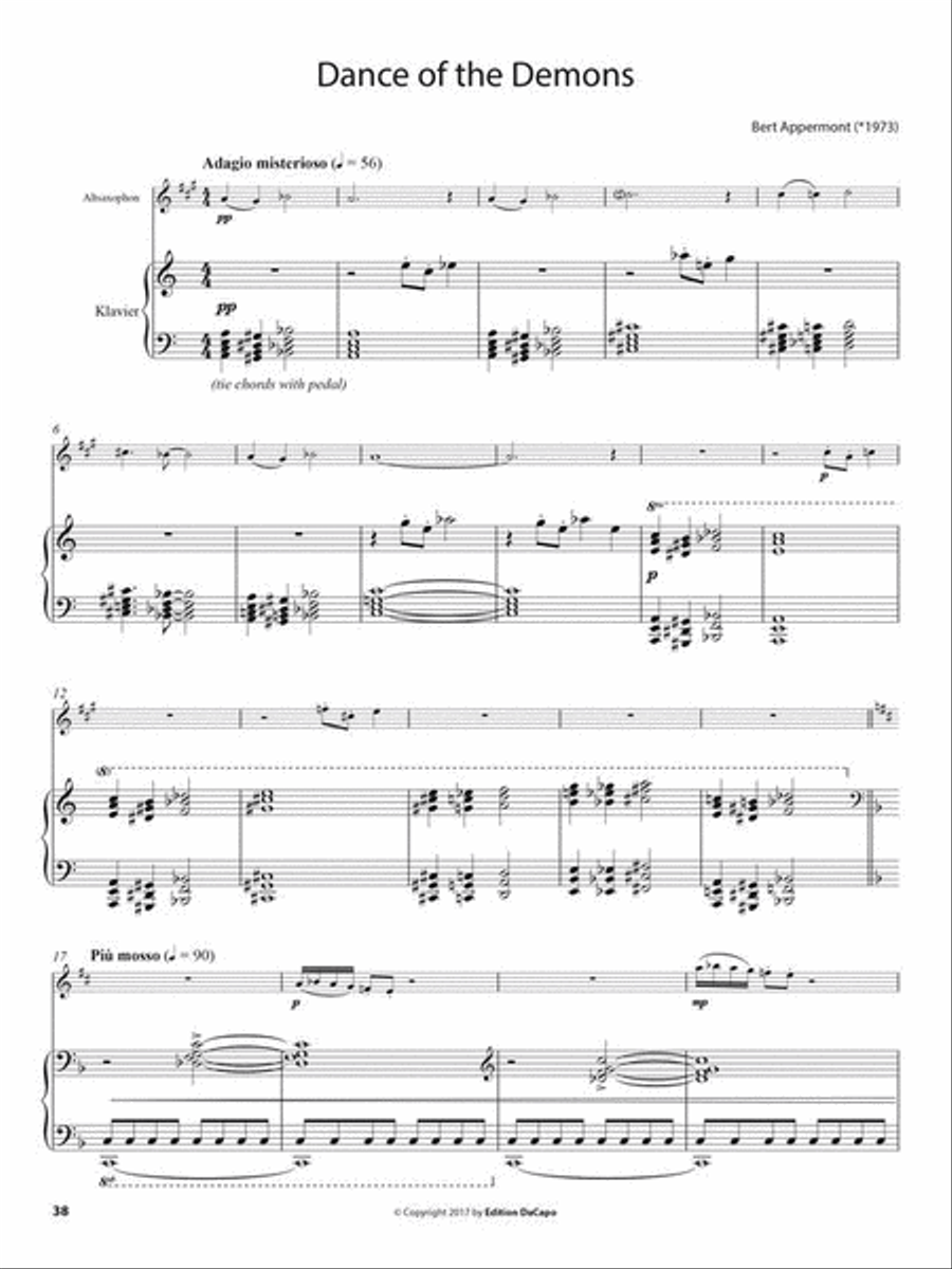 Da Capo Bühnenspaß Bronze - Klavierbegl Altsax Piano Accompaniment scores gallery preview page 5