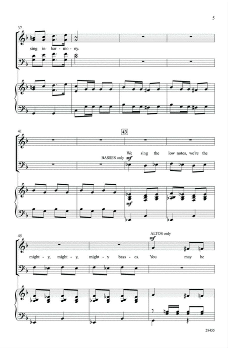 We Are the Choir We Are the Choir 4-Part scores gallery preview page 4