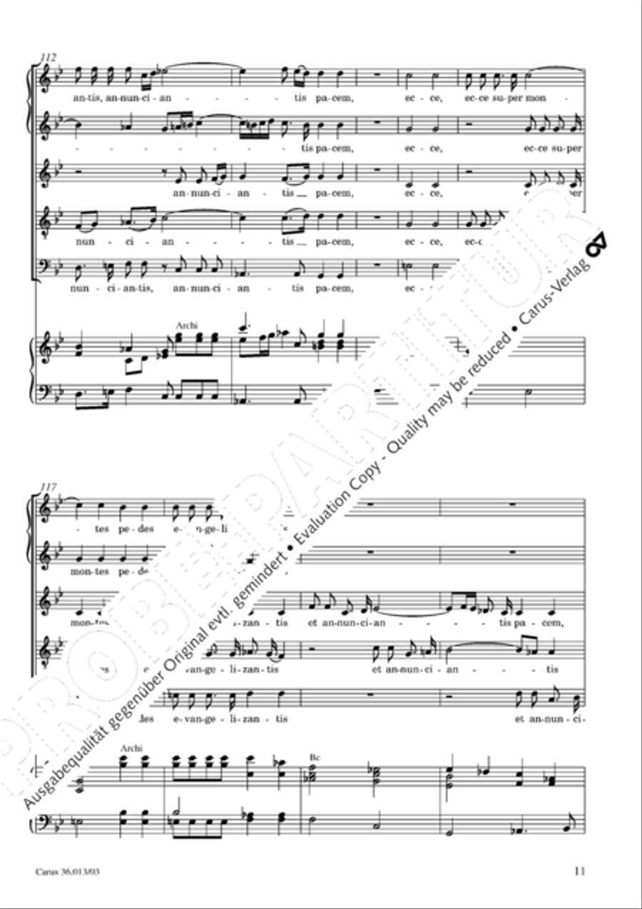 Membra Jesu nostri SSATB scores gallery preview page 12