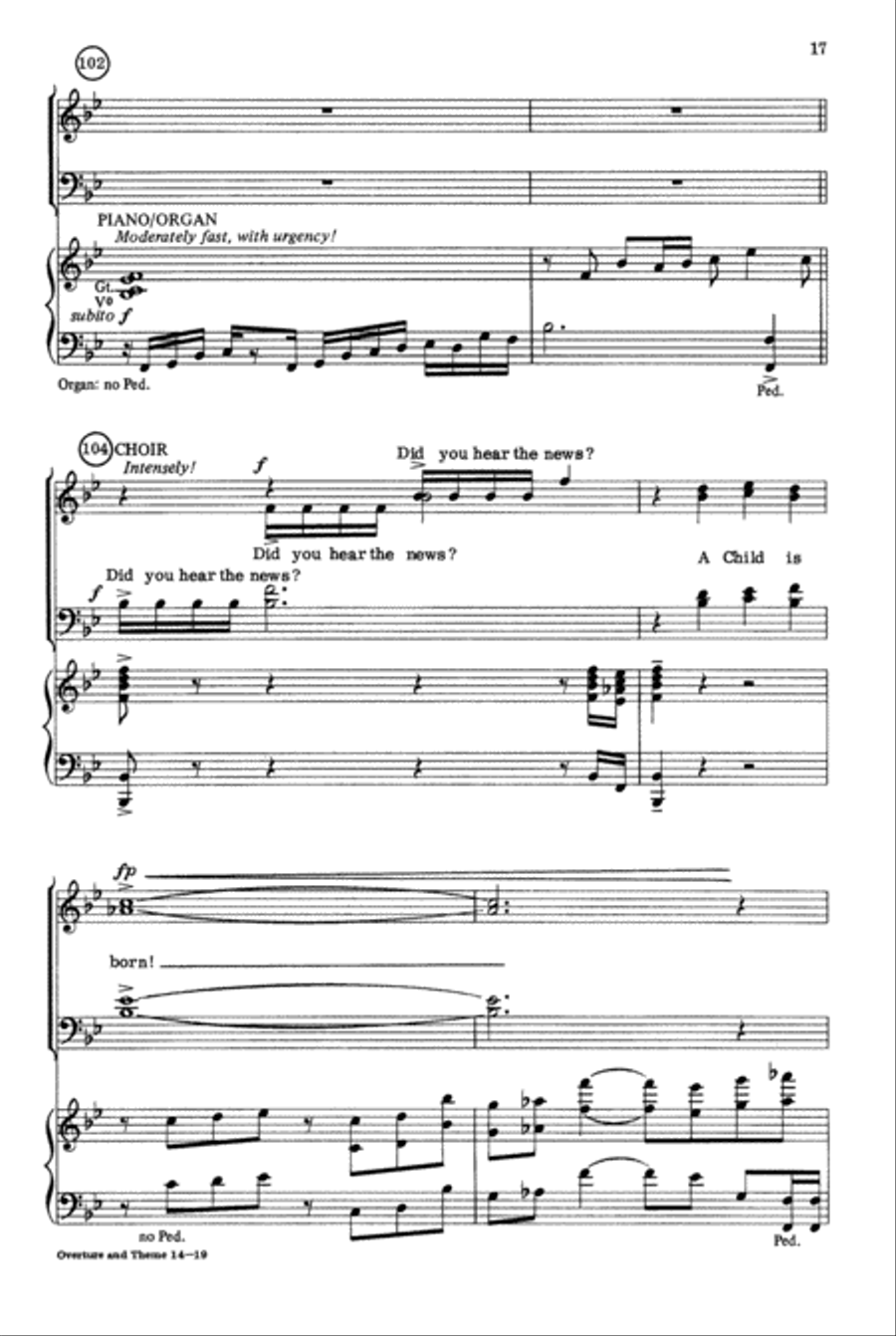 Heaven Rejoices 4-Part scores gallery preview page 7