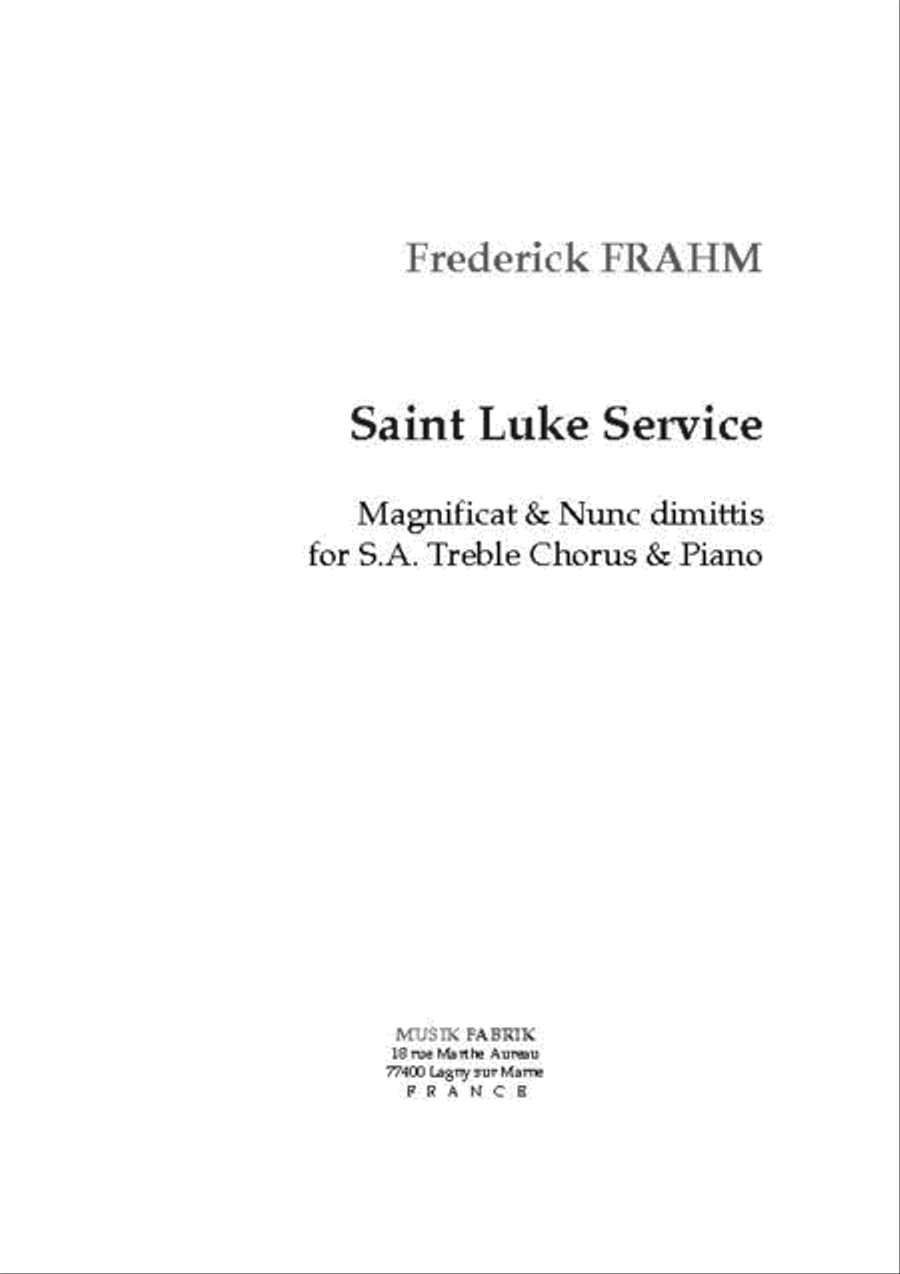St. Luke Service (