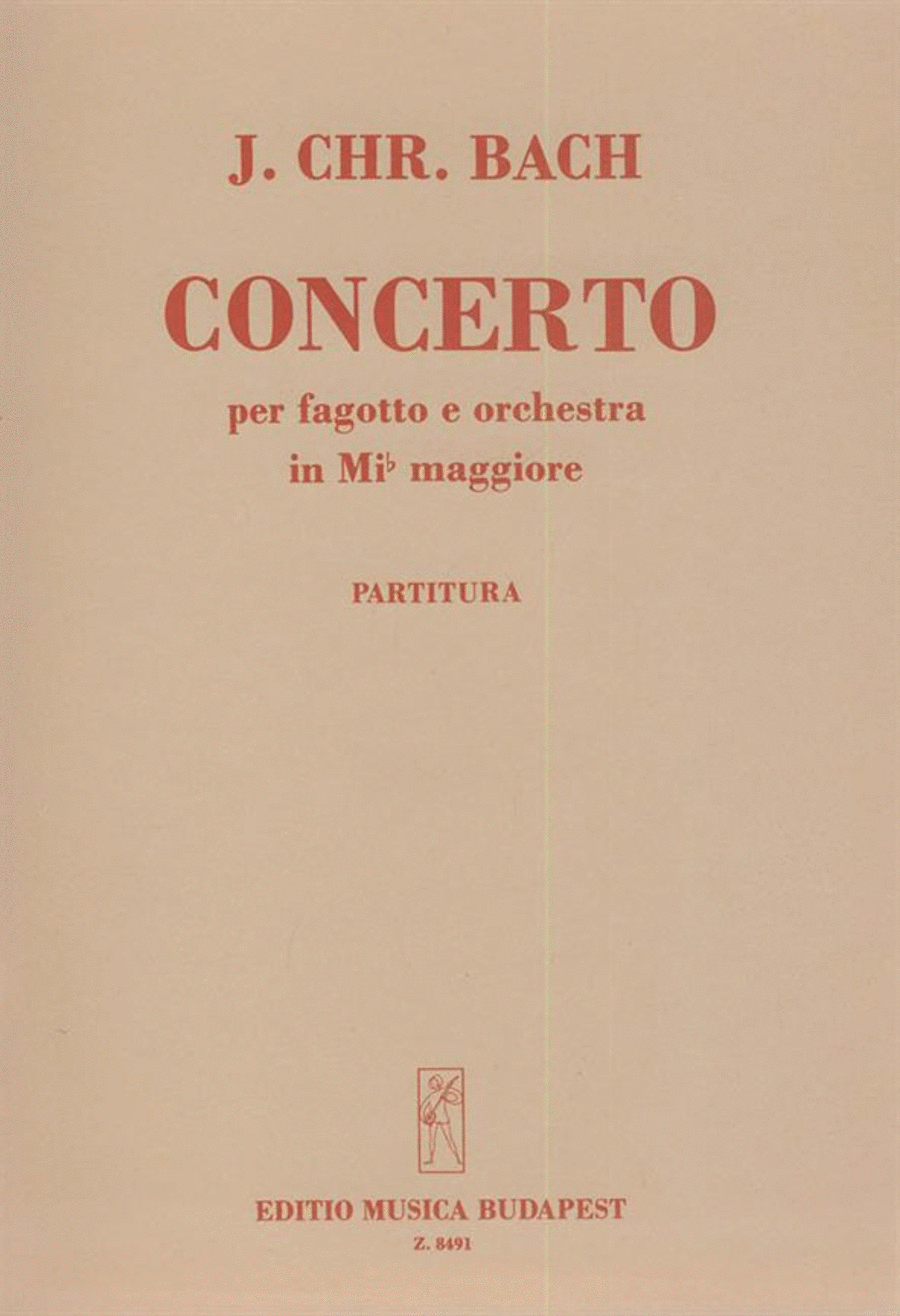 Konzert Es-Dur für Fagott und Orchester Orchestra scores gallery preview page 1