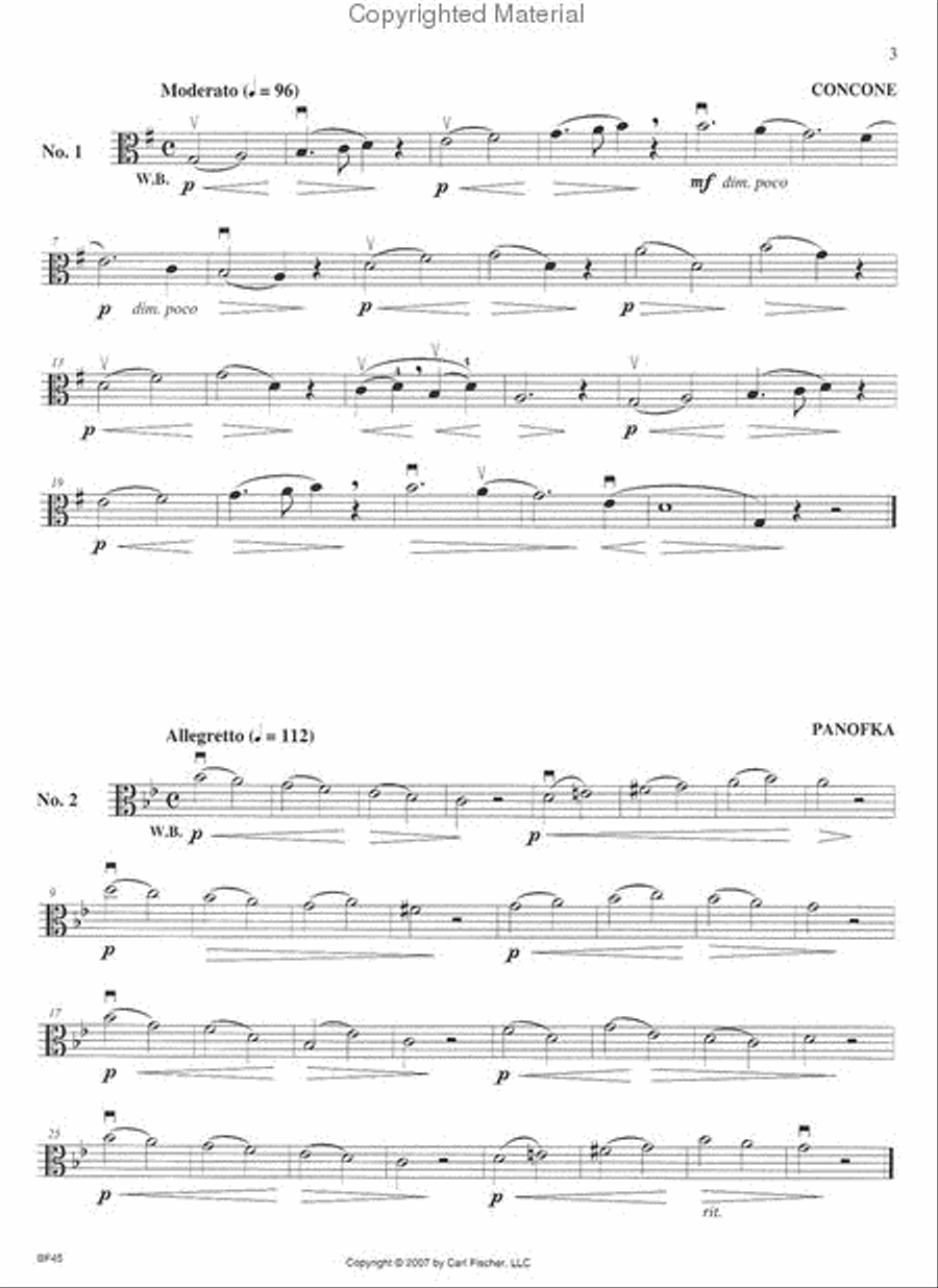 Studies in Lyricism Studies in Lyricism Viola scores gallery preview page 2