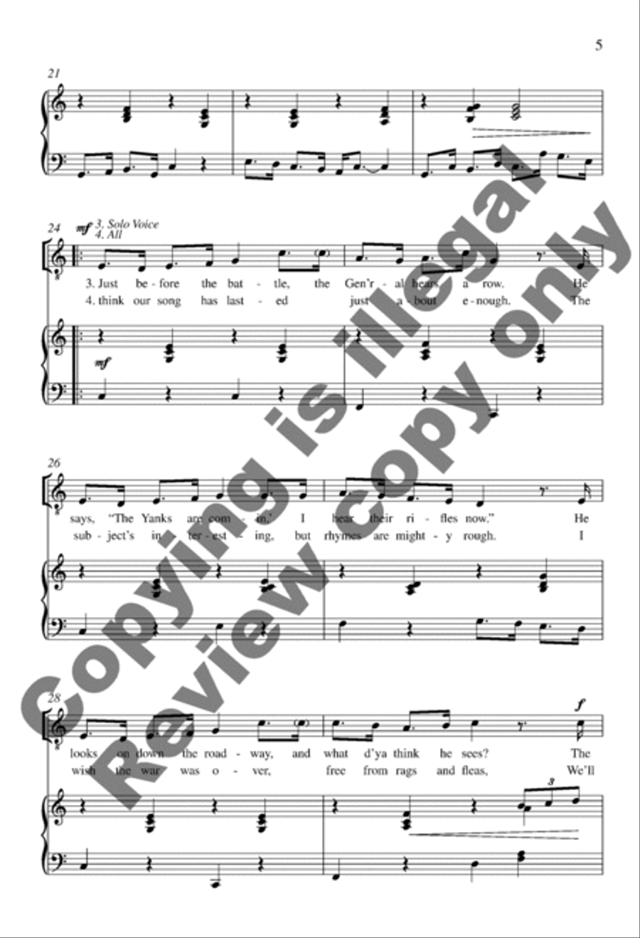 Goober Peas Goober Peas TTBB scores gallery preview page 5