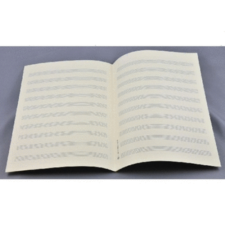 Music manuscript paper 10 staves