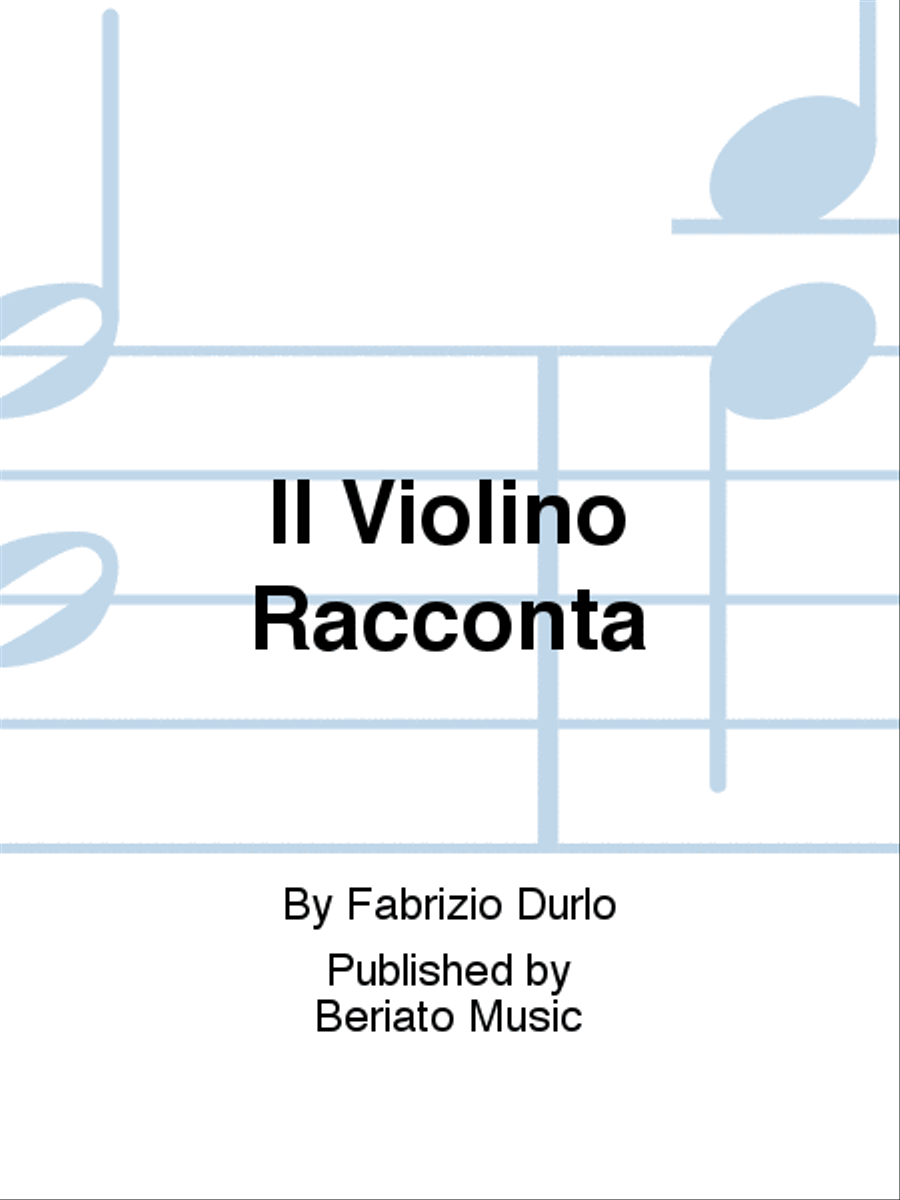 Il Violino Racconta Violin Solo scores gallery preview page 1