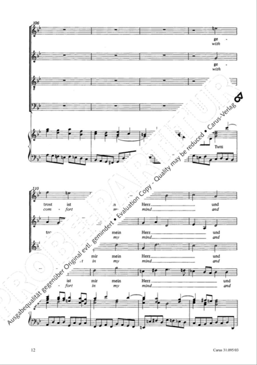 For me to live is Jesus (Christus, der ist mein Leben) STB scores gallery preview page 13