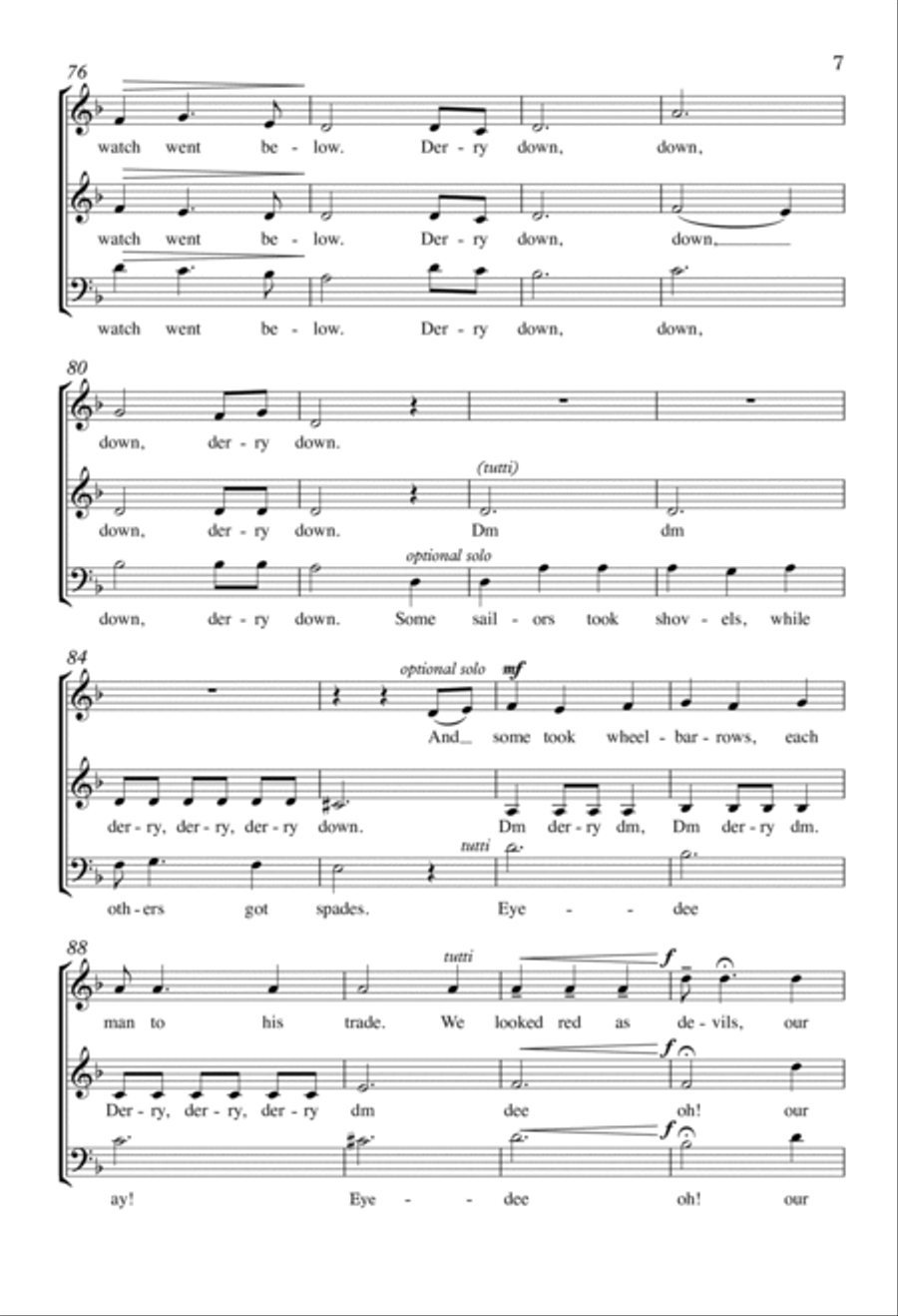 Red Iron Ore Red Iron Ore 3-Part scores gallery preview page 6