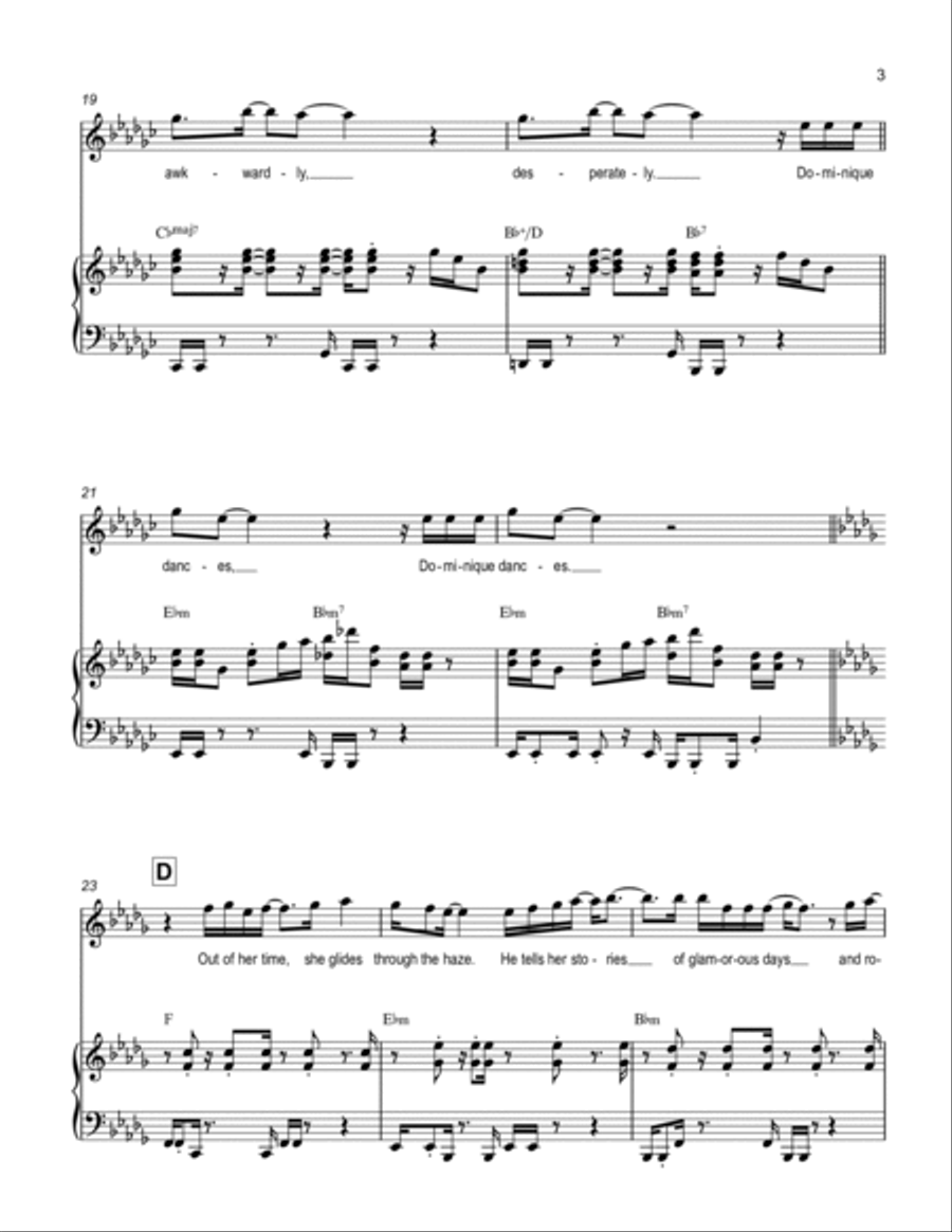 Dominique Voice scores gallery preview page 3