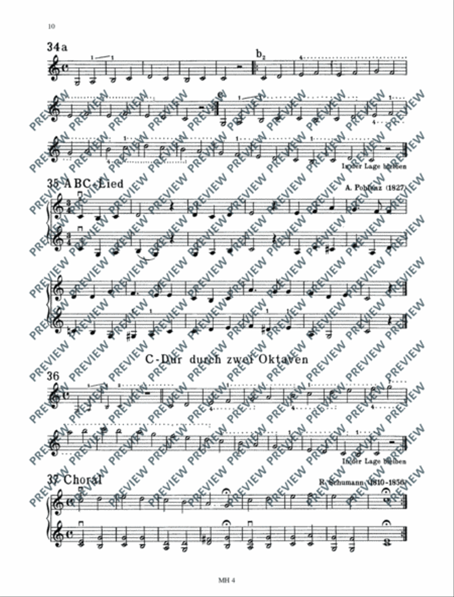Das Geigenspiel Das Geigenspiel Violin scores gallery preview page 11