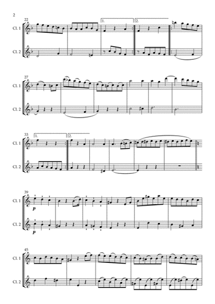 15 Beginner/Intermediate Duets for Clarinet image number null