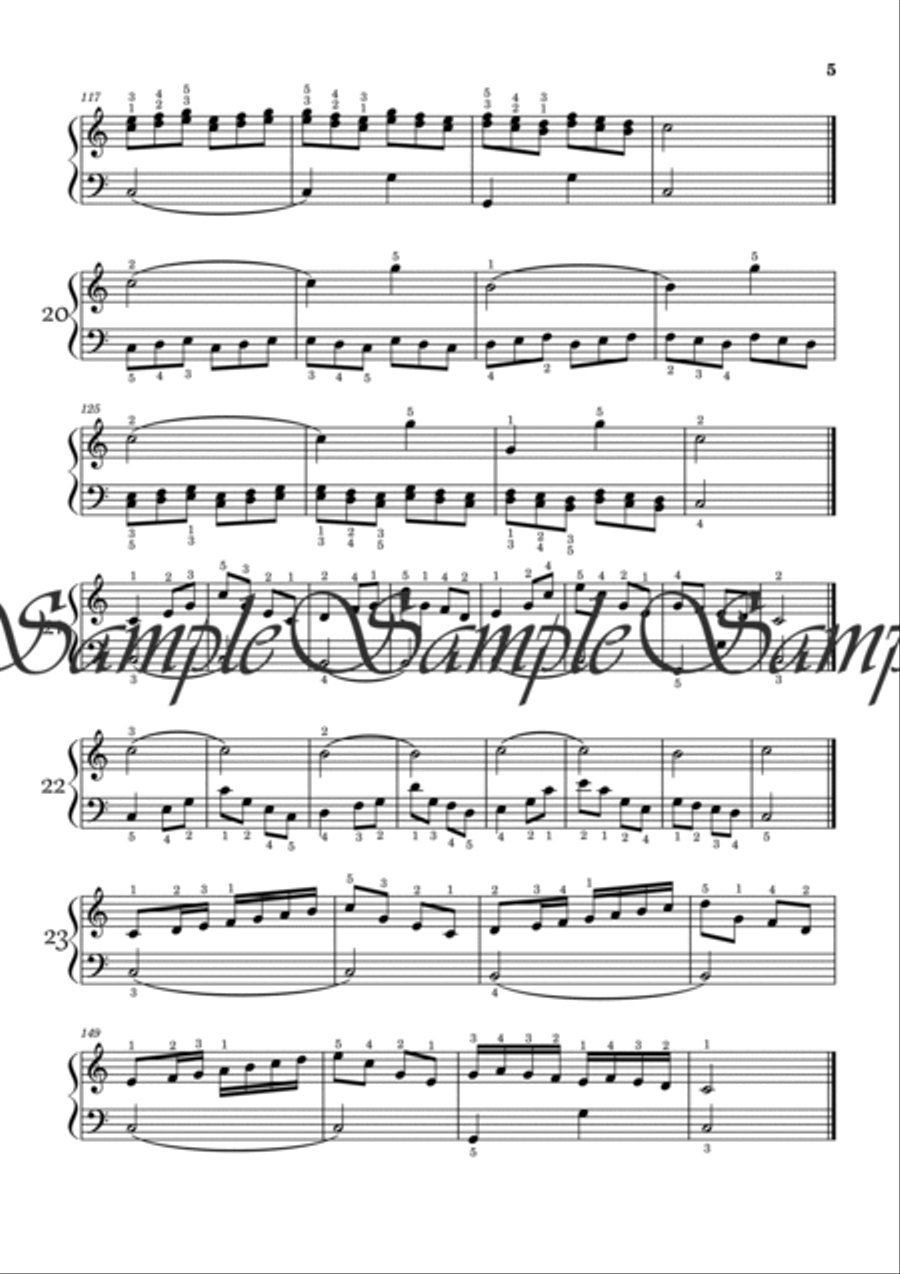 Practical Studies for Piano Volume 1 Piano Method scores gallery preview page 5