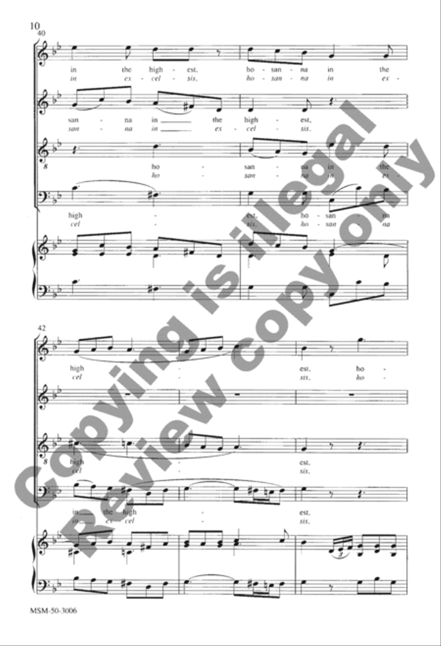 Holy, Holy, Holy Holy, Holy, Holy 4-Part scores gallery preview page 18