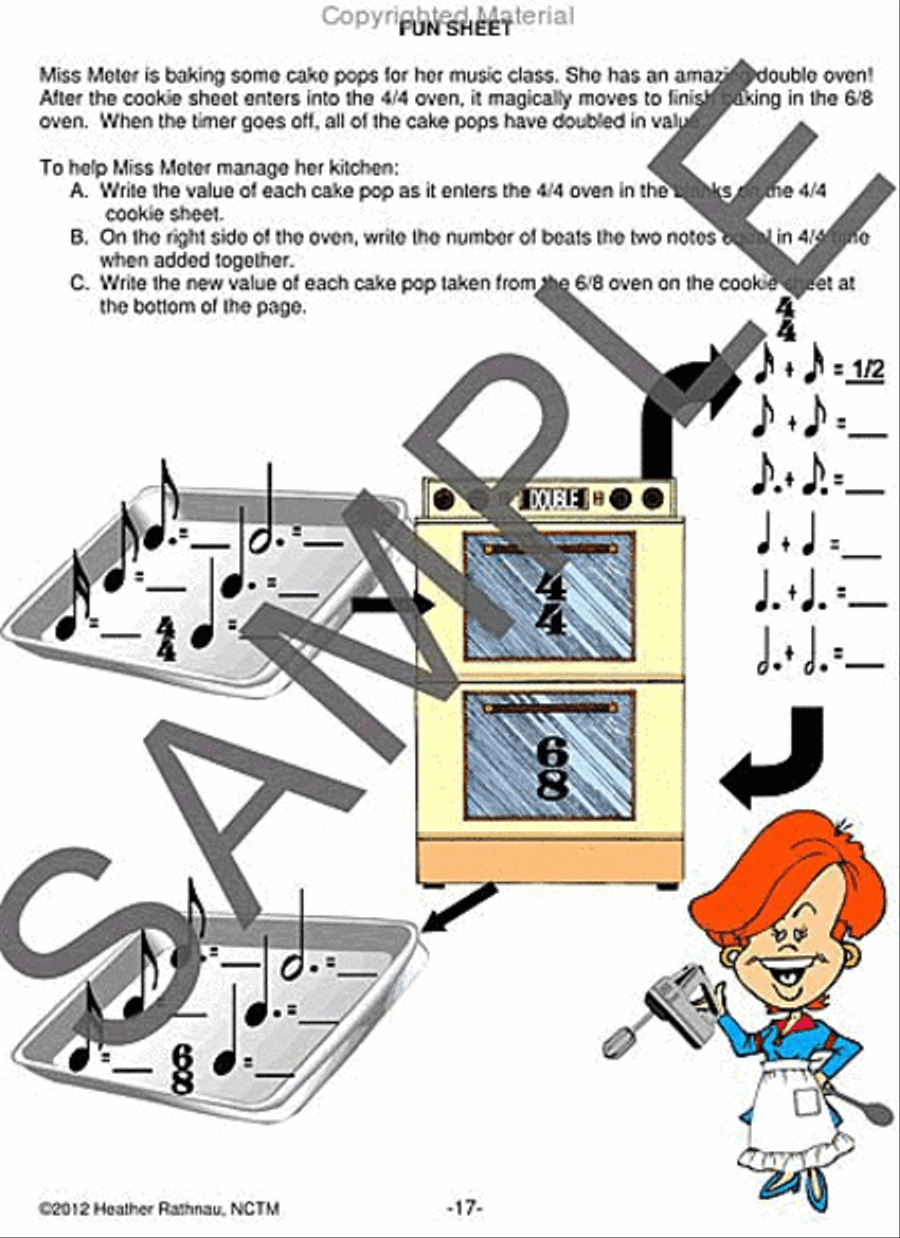 Theory Time Medallion Series - Gold Level Workbook Piano Method scores gallery preview page 4