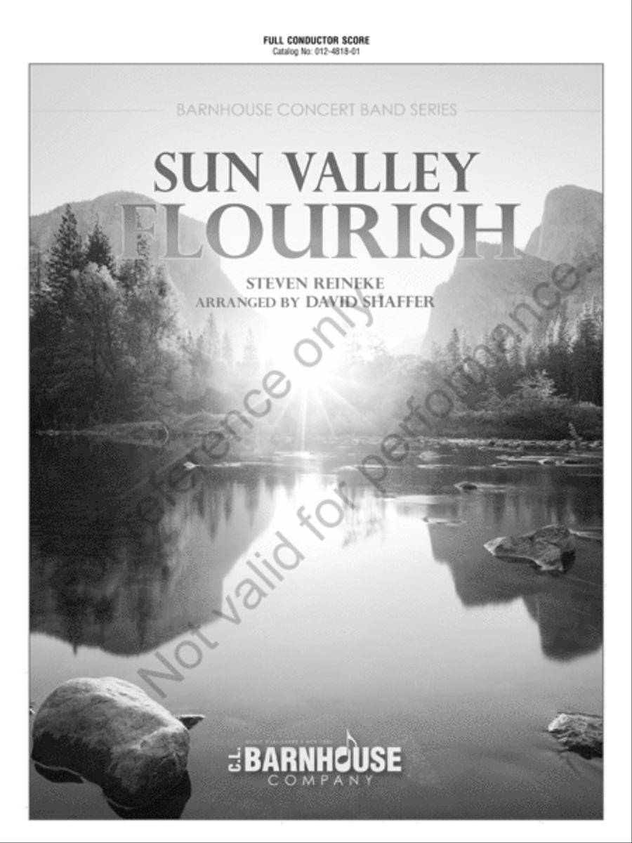 Sun Valley Flourish Concert Band scores gallery preview page 2