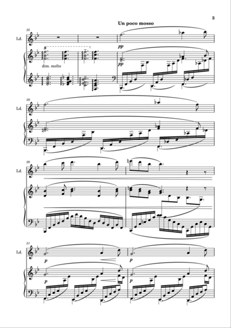 Clair de Lune Clair de Lune B-Flat Trumpet scores gallery preview page 5