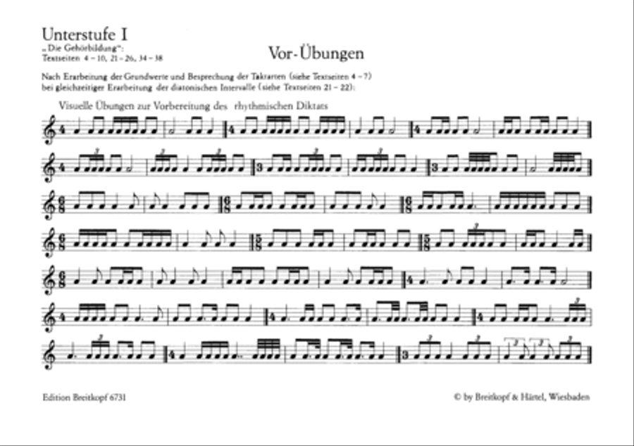 Übungen zur Gehörbildung Übungen zur Gehörbildung Voice scores gallery preview page 2