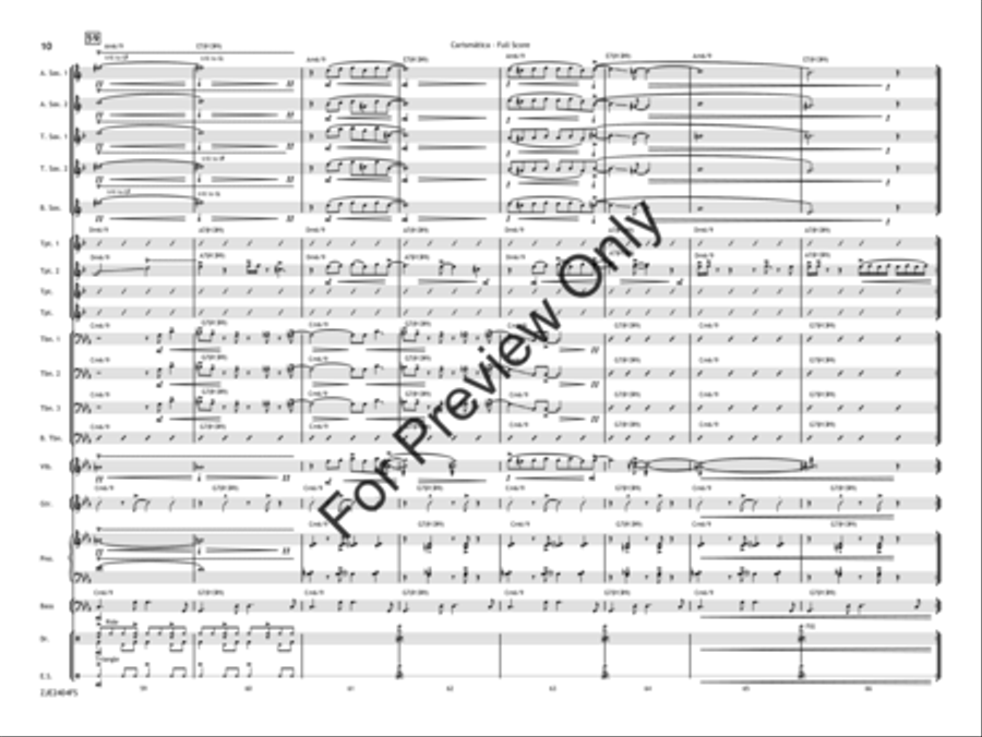 Carismática Jazz Ensemble scores gallery preview page 11