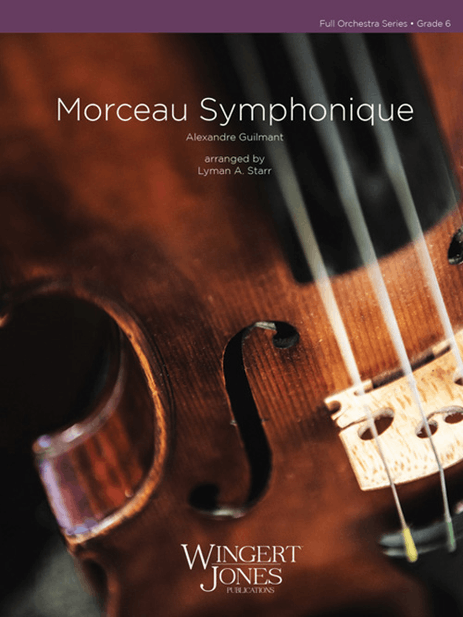 Morceau Symphonique (Score) String Orchestra scores gallery preview page 1