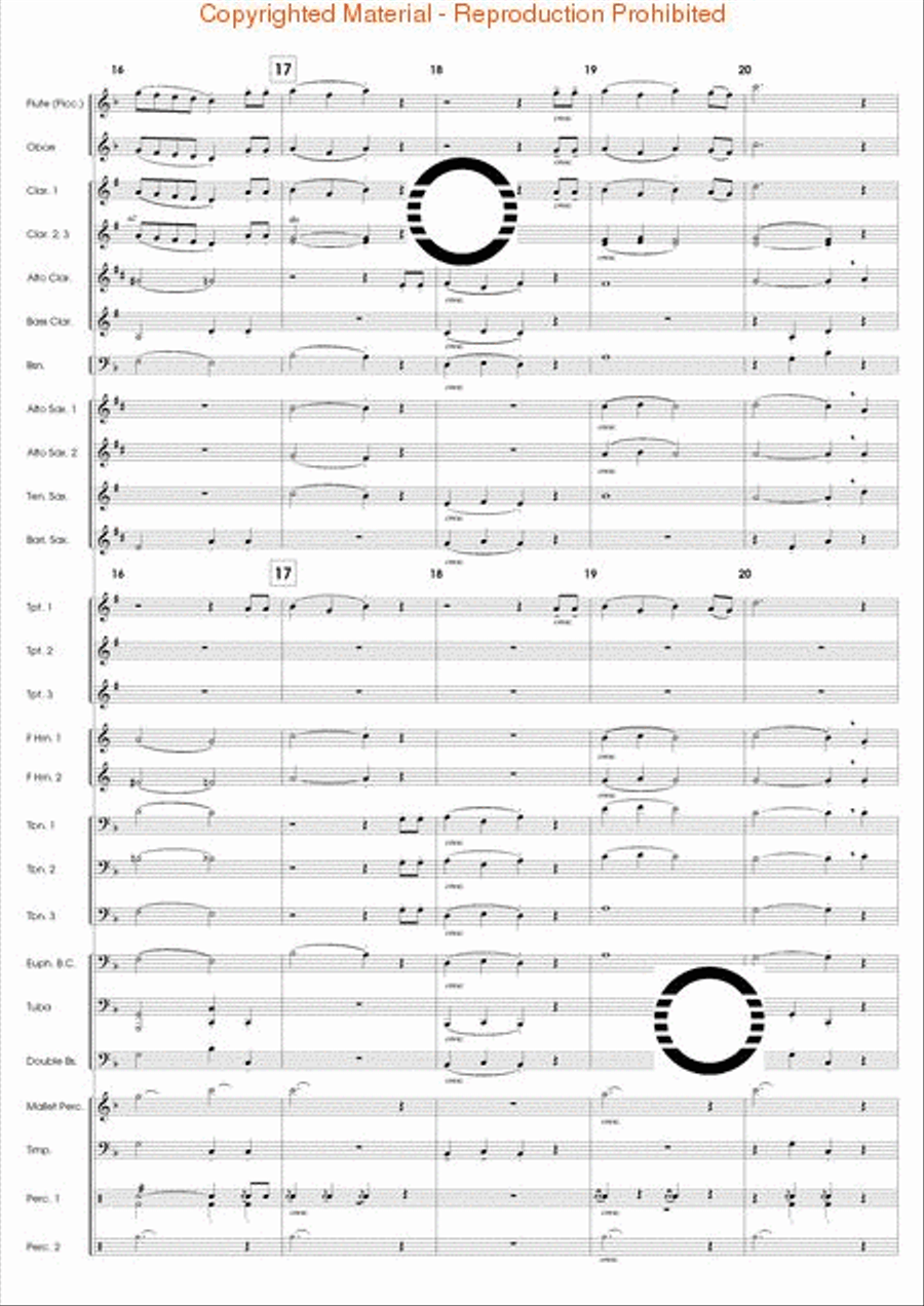 Articulation Studies Concert Band scores gallery preview page 27