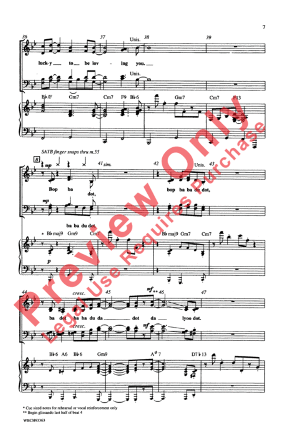 Time After Time 4-Part scores gallery preview page 6