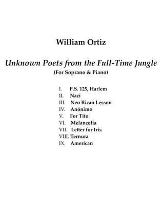 Unknown Poets from the Full-Time Jungle