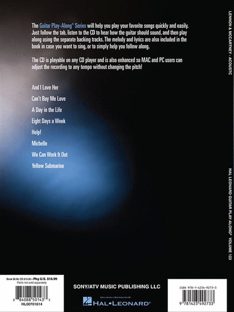 Lennon & McCartney Acoustic Acoustic Guitar scores gallery preview page 2