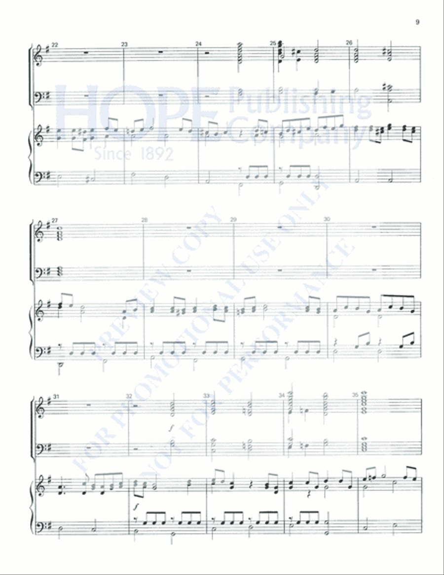 Key Rings Handbell Choir scores gallery preview page 12