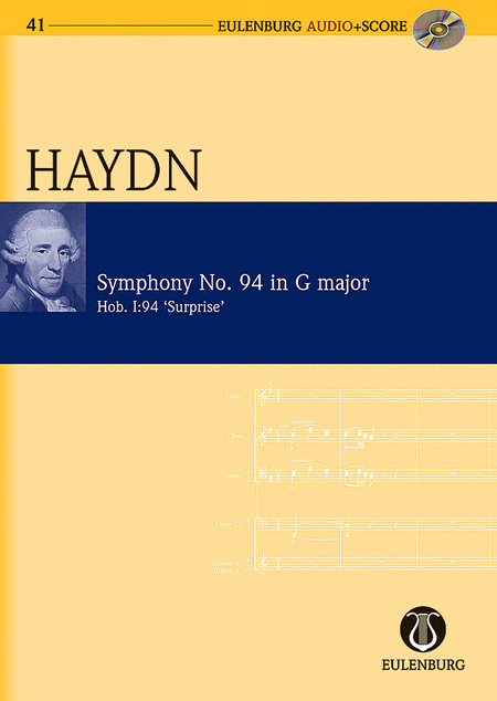 Haydn: Symphony No94 G Major, Surprise Hob. I: 94 london No3 Study Score/cd