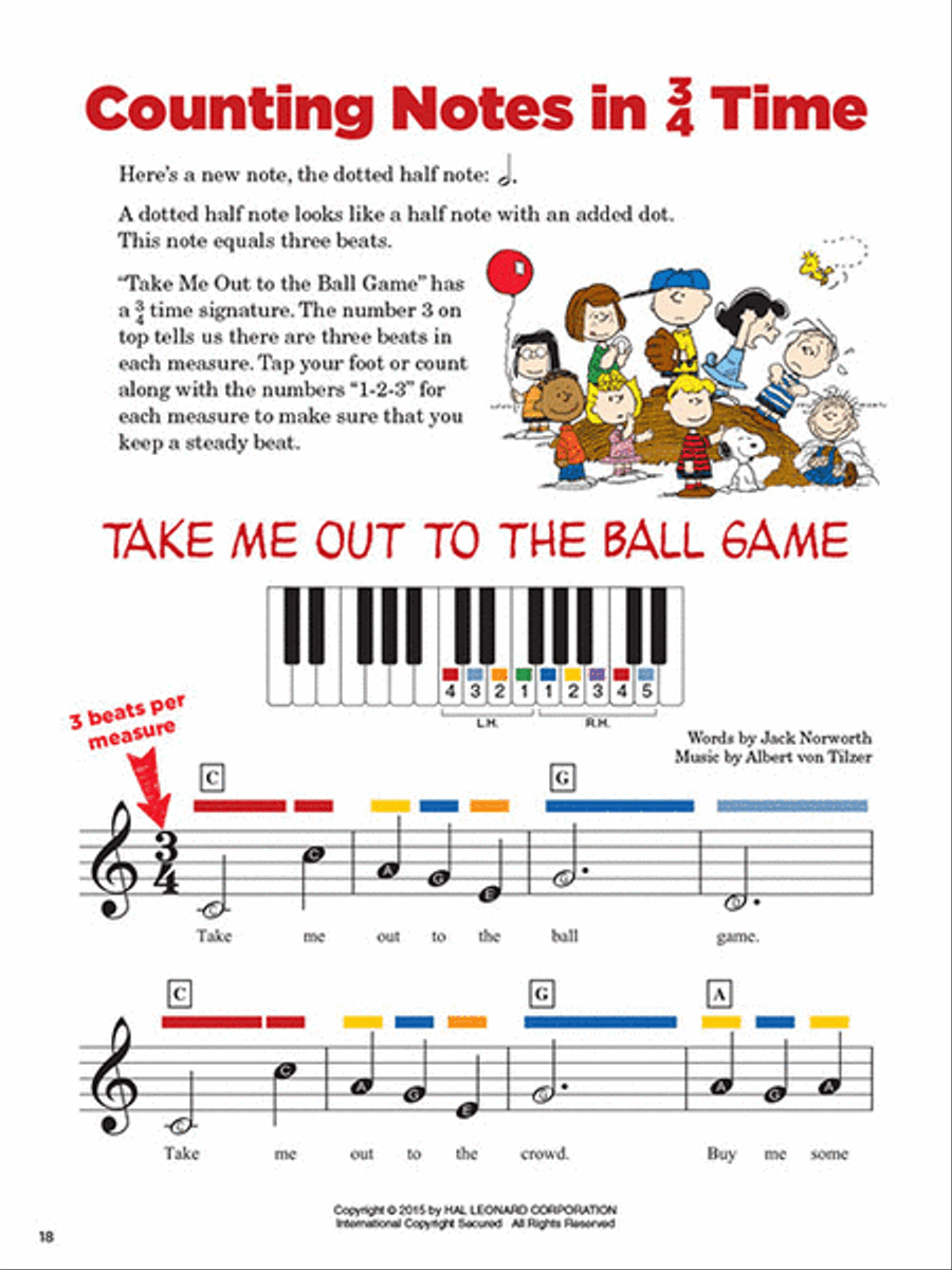 The Peanuts Music Activity Book Activity Books scores gallery preview page 5