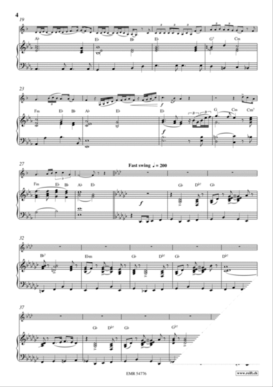 Gloryland Bass Clarinet scores gallery preview page 4